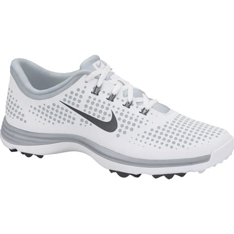 Nike Women's Lunar Empress Golf Shoes White/Grey